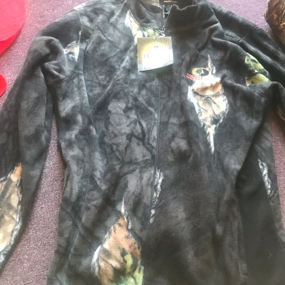 Missy oak fuzzy jacket